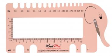 Nadelmaß mit Cutter Knit Pro 10994
